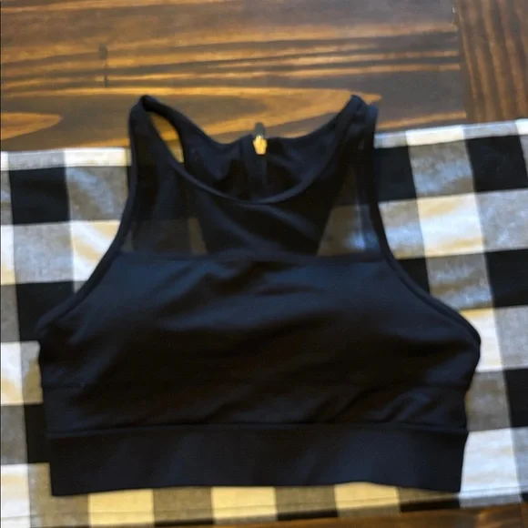Zyia black one more rep sports bra large - Picture 1 of 4